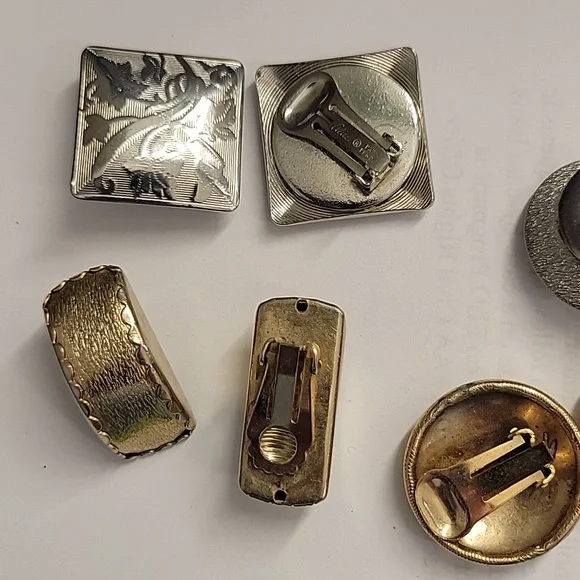 Vintage Earrings & Shoe Clips - Picture 3 of 6